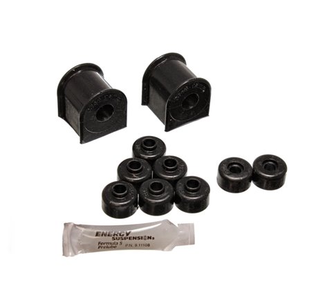 Energy Suspension 89-94 Nissan 240SX (S13) Black 15mm Rear Sway Bar Bushing Set