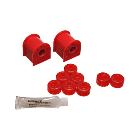 Energy Suspension 89-94 Nissan 240SX (S13) Red 15mm Rear Sway Bar Bushing Set