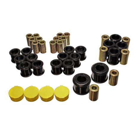 Energy Suspension 90-96 Nissan 300ZX Black Rear Control Arm Bushing Set