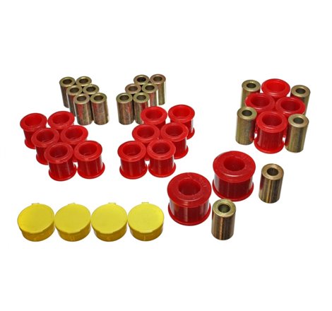 Energy Suspension 90-96 Nissan 300ZX Red Rear Control Arm Bushing Set