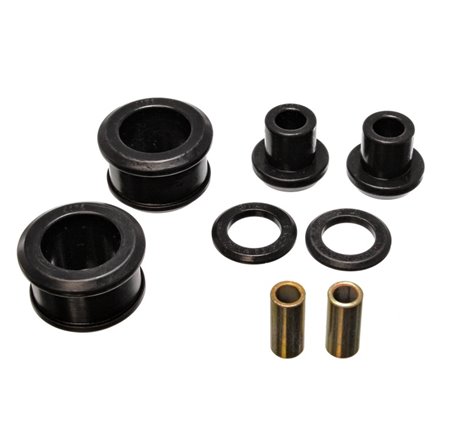 Energy Suspension 90-96 Nissan 300ZX Black Rear Differential Carrier Bushing Set (Must reuse all met