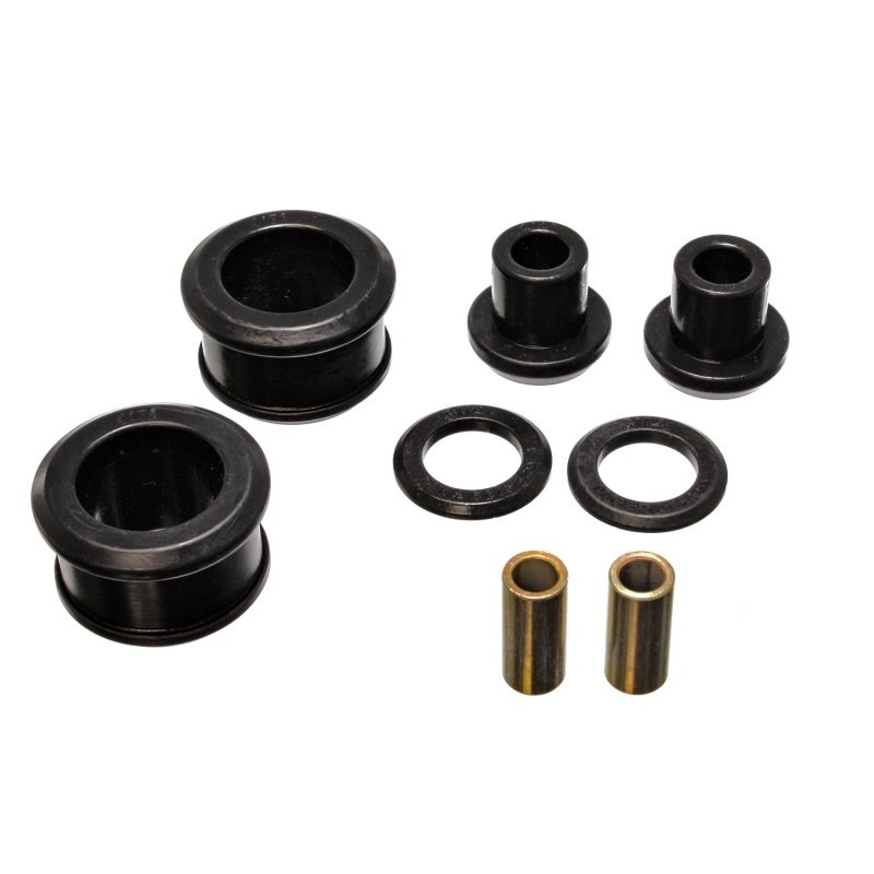 Energy Suspension 90-96 Nissan 300ZX Black Rear Differential Carrier Bushing Set (Must reuse all met