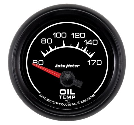 Autometer Gauge Oil Temp 2 1/16 in. 60-170C Electric ES