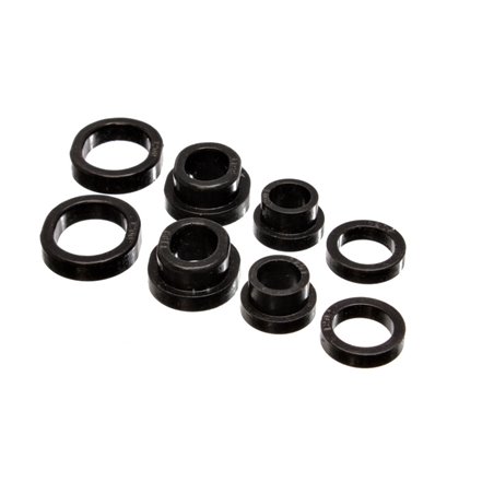 Energy Suspension 95-03 Nissan Maxima Black Motor Subframe Bushing Set - front lower (Must reuse all