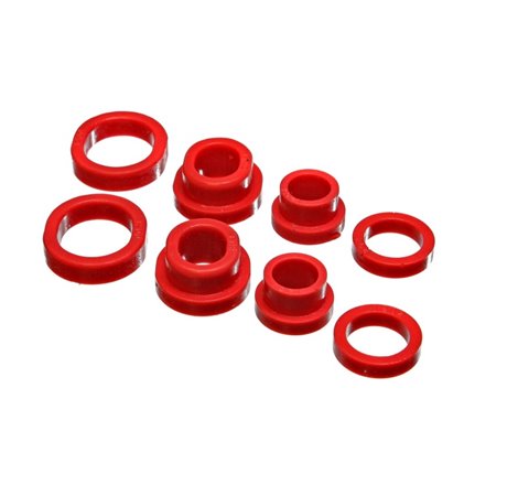 Energy Suspension 95-03 Nissan Maxima Red Motor Subframe Bushing Set - front lower (Must reuse all m