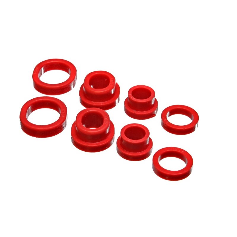 Energy Suspension 95-03 Nissan Maxima Red Motor Subframe Bushing Set - front lower (Must reuse all m