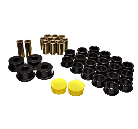 Energy Suspension 91-94 Nissan Sentra/NX1600/2000 Black Rear Control Arm Bushing Set