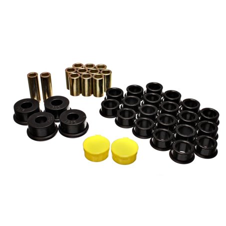 Energy Suspension 91-94 Nissan Sentra/NX1600/2000 Black Rear Control Arm Bushing Set