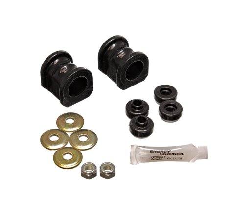 Energy Suspension 91-94-Nissan Sentra/NX1600/2000 Black 27mm Front Sway Bar Frame Bushings (Sway bar