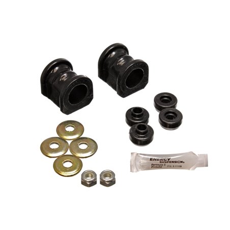 Energy Suspension 91-94-Nissan Sentra/NX1600/2000 Black 27mm Front Sway Bar Frame Bushings (Sway bar