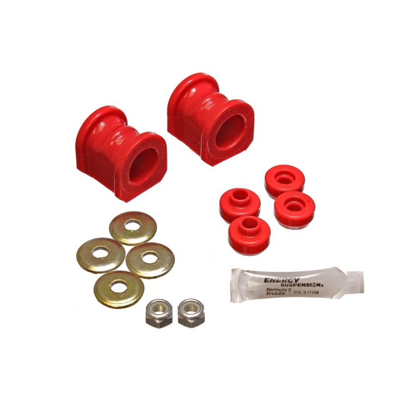 Energy Suspension 91-94-Nissan Sentra/NX1600/2000 Red 27mm Front Sway Bar Frame Bushings (Sway bar e