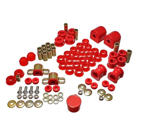 Energy Suspension 91-94 Nissan Sentra/NX1600/2000 Red Hyper-Flex Master Bushing Set