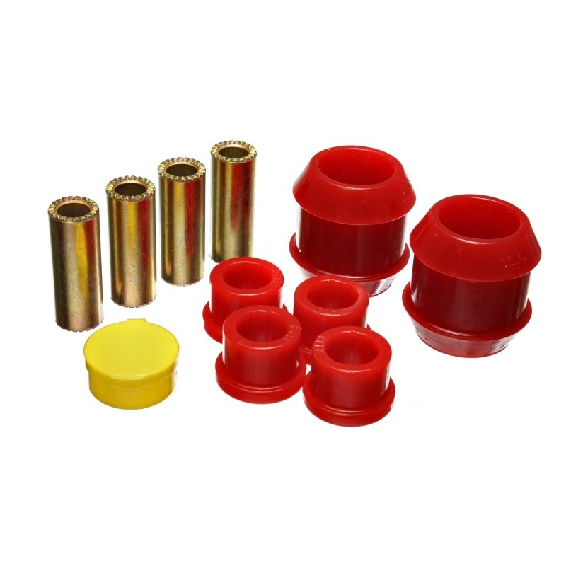 Energy Suspension 00-05 Toyota Celica Red Front Control Arm Bushing Set (must reuse all metal parts)