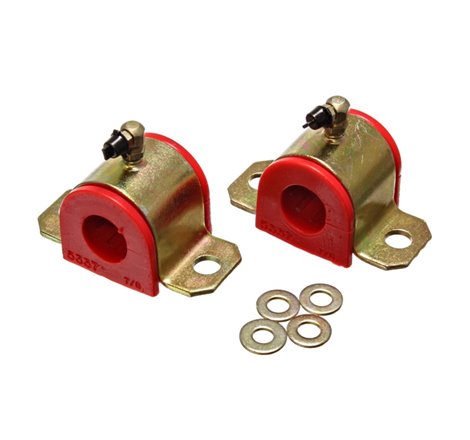 Energy Suspension 00-05 Toyota Celica Red 22mm Front Sway Bar Frame Bushings (Greaseable Frame Bushi