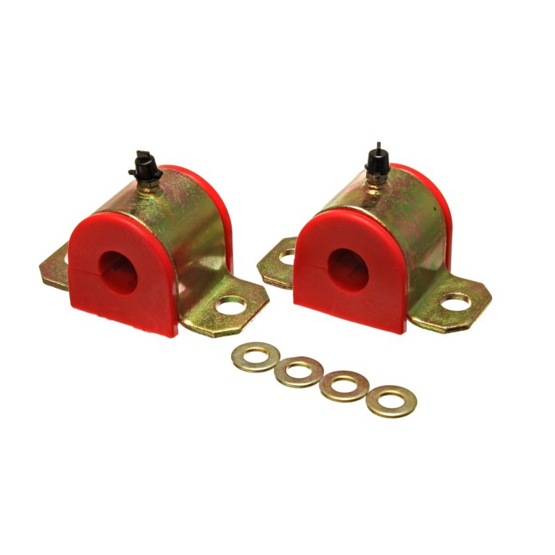 Energy Suspension 00-05 Toyota Celica Red 17.5mm Rear Sway Bar Frame Bushings (Greaseable Frame Bush