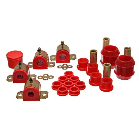 Energy Suspension 00-05 Toyota Celica Red Hyper-Flex Master Bushing Set