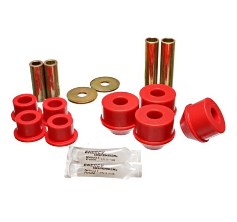 Energy Suspension 92-95 Toyota MR2 Red Front Control Arm Bushing Set (includes Strut Bushings)