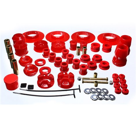 Energy Suspension 01-05 Chrysler PT Cruiser FWD Red Hyper-flex Master Bushing Set