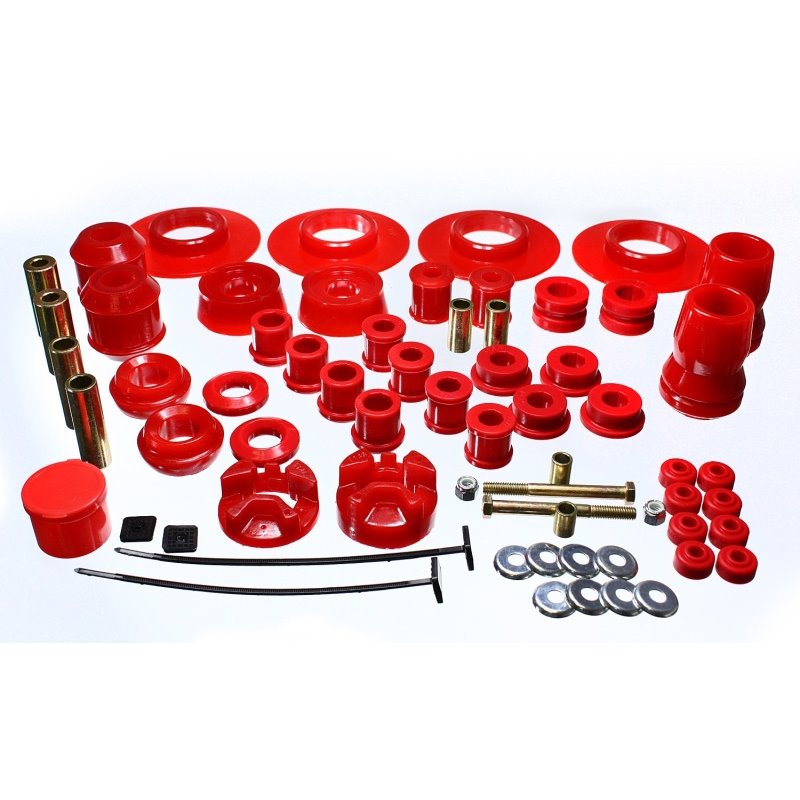 Energy Suspension 01-05 Chrysler PT Cruiser FWD Red Hyper-flex Master Bushing Set