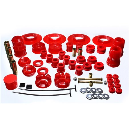 Energy Suspension 01-05 Chrysler PT Cruiser FWD Red Hyper-flex Master Bushing Set