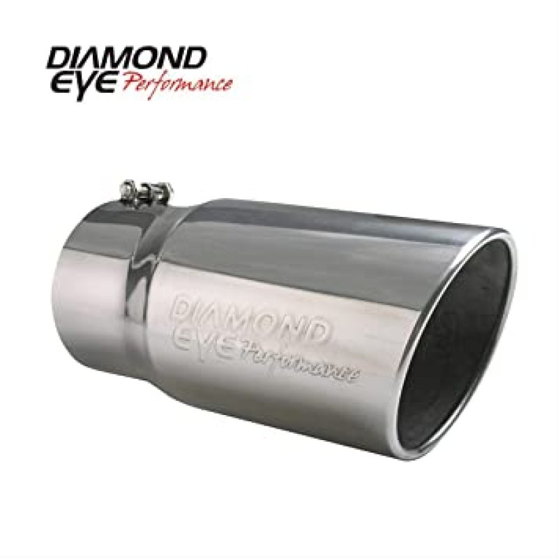 Diamond Eye TIP 3in-4inX12in BOLT-ON ROLLED ANGLE 15-DEGREE ANGLE CUT: EMBOSSED DIAMOND EYE