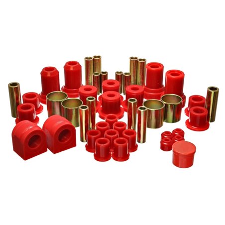 Energy Suspension 04-06 Ford F150 Pickup 2WD Red Hyper-flex Master Bushing Set