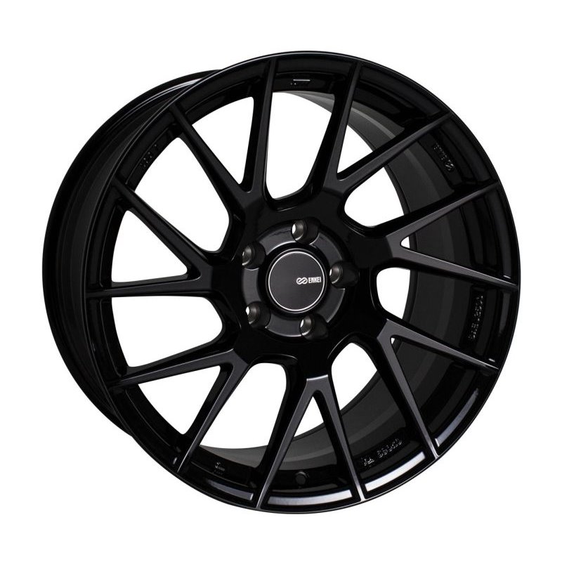 Enkei TM7 18x8.5 5x100 45mm Offset 72.60 Bore - Black Wheel