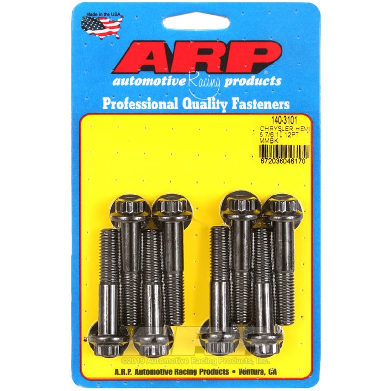 ARP Chrysler Hemi 5.7/6.1L 12pt Motor Mount Bolt Kit