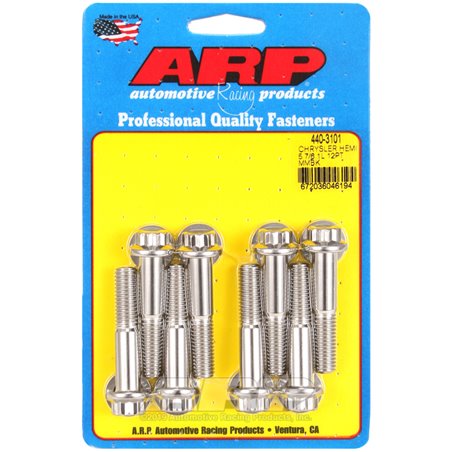 ARP Chrysler Hemi 5.7/6.1L SS 12pt Motor Mount Bolt Kit