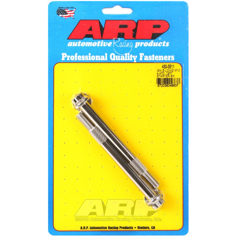 ARP GM M10 X 4.470in 12pt SS Starter Bolt Kit