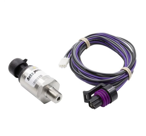 Autometer Airdrive 0-100 PSI Fluid Pressure Sensor Kit 1/8in. NPT Male Sensor Kit