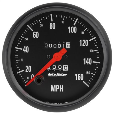 Autometer Z-Series 0-160MPH Speedometer 5in. Mechanical Gauge