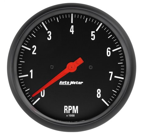 Autometer Z Series 5in. In-Dash 0-8K RPM Tachometer Gauge