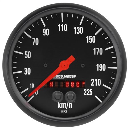 Autometer Z Series 5in. 225KM/H (GPS) Speedometer Gauge