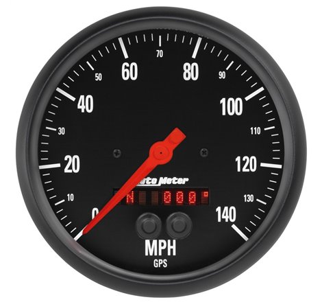 Autometer Z-Series 5in. 0-140MPH (GPS) Speedometer Gauge