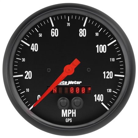 Autometer Z-Series 5in. 0-140MPH (GPS) Speedometer Gauge