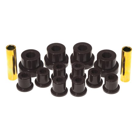 Prothane 76-86 Jeep CJ5/CJ7 Front Spring & Shackle Bushings - Black