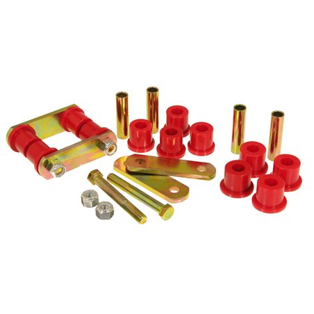 Prothane 64-69 AMC Spring & Shackle Bushings - Red