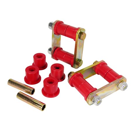 Prothane 70-74 AMC AMX/Javelin HD Spring & Shackles Bushings - Red