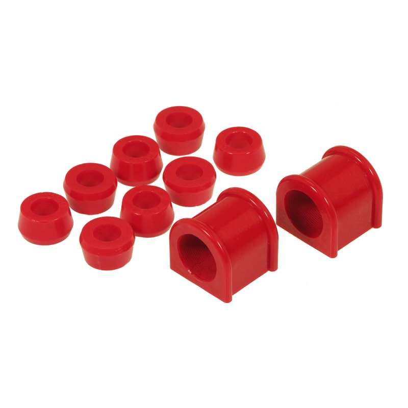 Prothane 87-96 Jeep YJ Front Sway Bar Bushings - 1 1/8in - Red