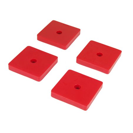 Prothane 60+ Jaguar MKII Rear Spring Pad Kits - Red