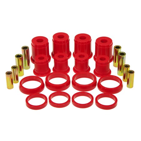 Prothane 93-98 Jeep Grand Cherokee Rear Control Arm Bushings - Red