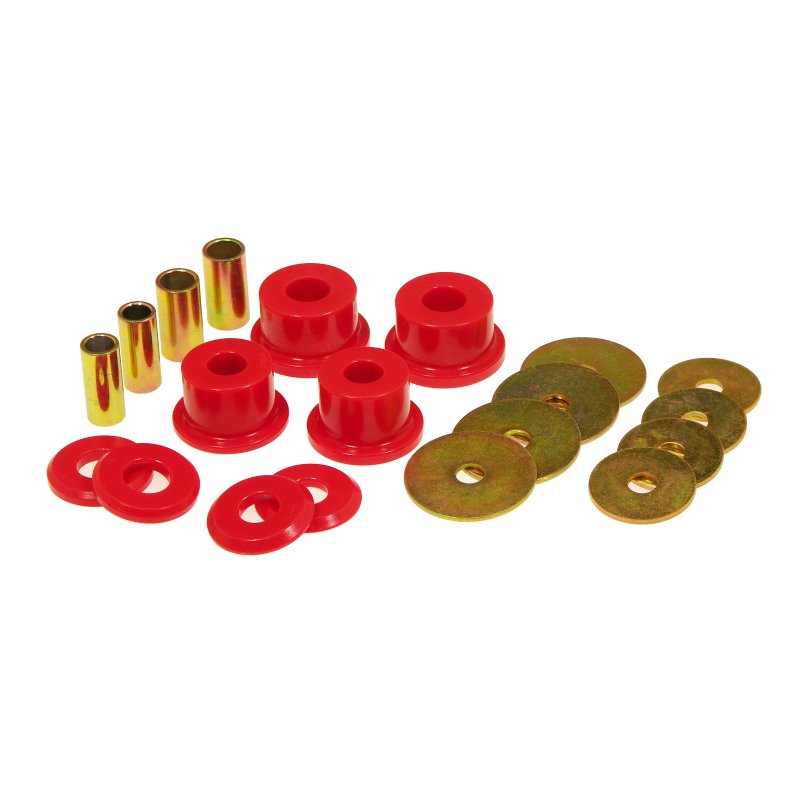 Prothane 90-94 Mitsubishi Eclipse Subframe Mount Kit - Red