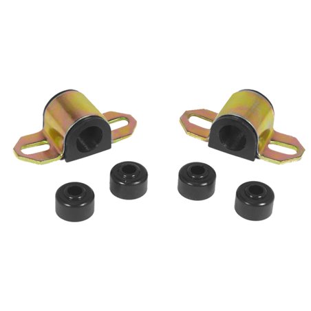 Prothane 90-94 Mitsubishi Eclipse Rear Sway Bar Bushings - 20mm - Black