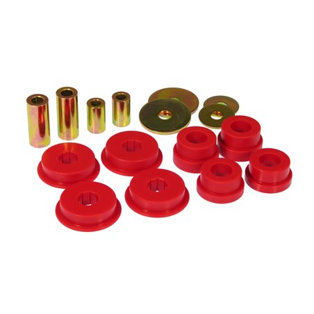 Prothane Mitsubishi Evo 8 Diff/Mustache Bar Bushings - Red