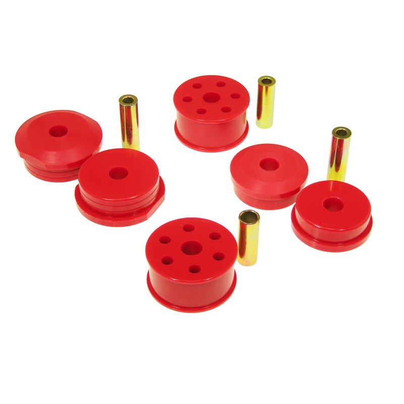 Prothane 00-05 Mitsubishi Eclipse V6 4 Mount Kit - Red