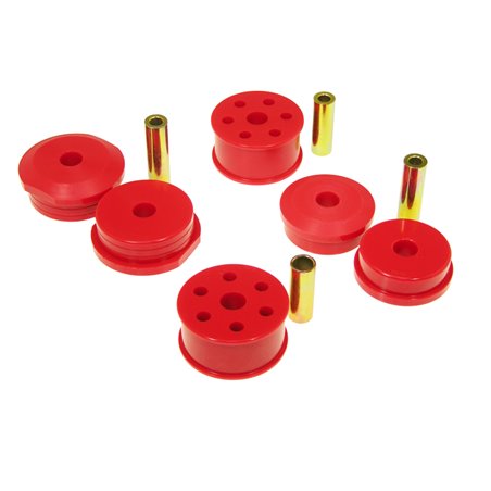 Prothane 00-05 Mitsubishi Eclipse V6 4 Mount Kit - Red