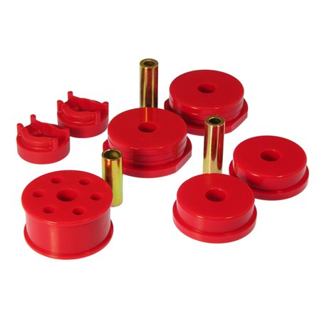 Prothane 00-05 Mitsubishi Eclipse 4cyl 4 Mount Kit - Red