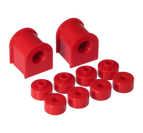 Prothane 89-94 Nissan 240SX Rear Sway Bar Bushings - 17mm - Red