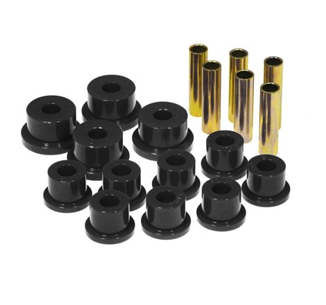 Prothane Suzuki Samurai Spring & Shackle Bushings (Aftermarket Shackles) - Black